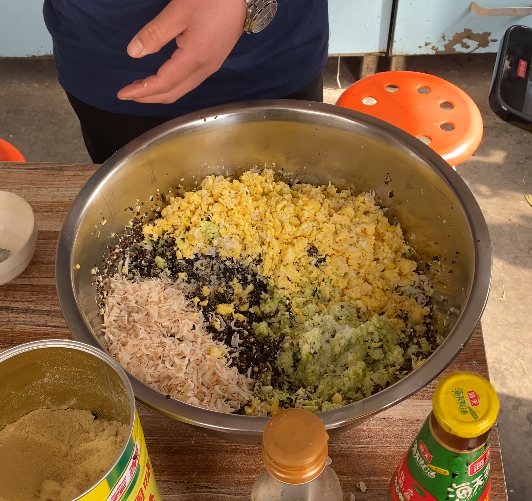 仿手工餃子機怎么做素餡